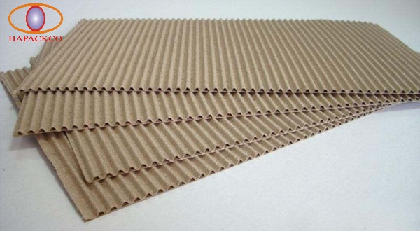 Lớp giấy sóng của thùng carton 3 lớp sóng B