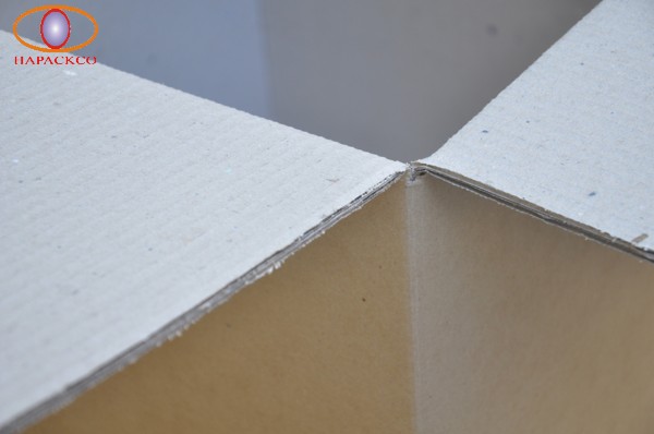 Lớp giấy ngoài của thùng carton 5 lớp sóng AB