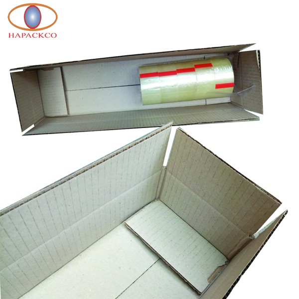 Mặt trong thùng carton 3 lớp 57.5x17.5x7.5 cm